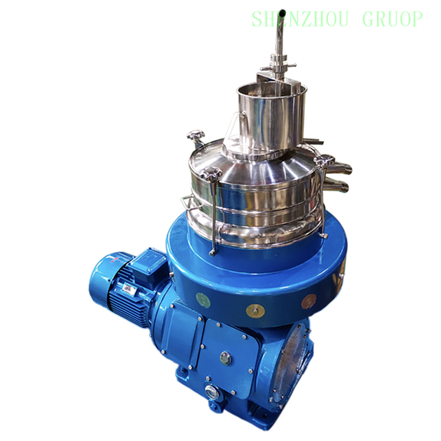 Máquina centrífuga con separador de látex de caucho natural de gran capacidad