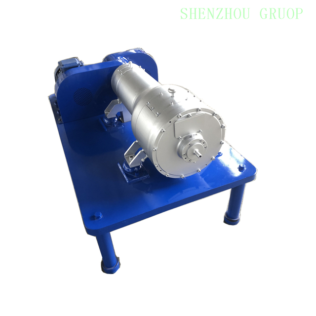 El pequeño laboratorio de Shenzhou utiliza una centrífuga decantadora continua de alta velocidad para pruebas