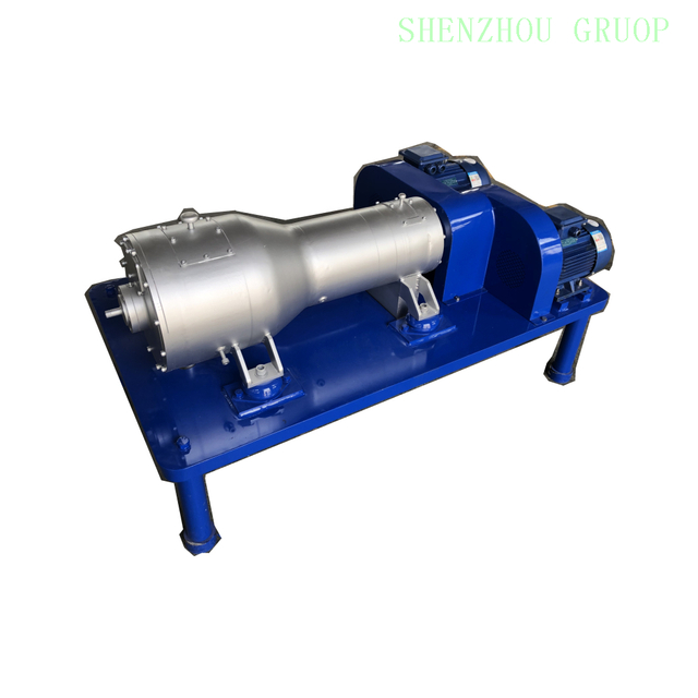 Centrifugadora de sedimentación de decantador industrial de laboratorio modelo mini de capacidad 50-500L/H