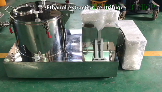 Centrifugadora de la extracción del etanol de la máquina de la extracción de aceite de la máquina CBD de la extracción del etanol con el PLC