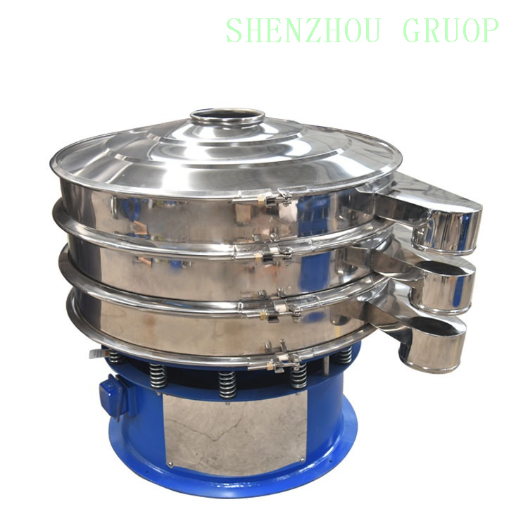 Máquina de tamiz vibratorio giratorio en polvo de grano de café personalizable de grado alimenticio Shenzhou