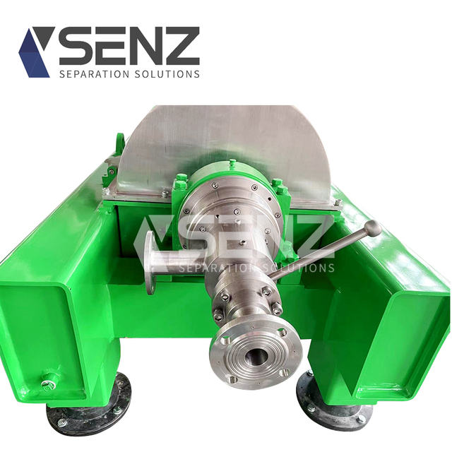 Centrífuga decantadora de procesamiento trifásico certificada a prueba de explosiones